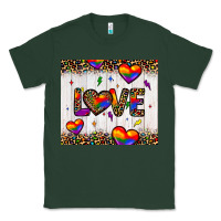 Sports Green love hearts pride tumbler Classic Tee - JahusDesignShop