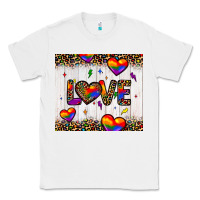 White love hearts pride tumbler Classic Tee - JahusDesignShop