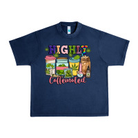 Navy highly caffeinated Urban Heavy Tee - JahusDesignShop