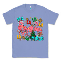 Colony Blue christmas fla la la la la mingo Classic Tee - MaliasSmallBusiness