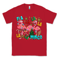 Red christmas fla la la la la mingo Classic Tee - MaliasSmallBusiness