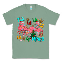 Sage christmas fla la la la la mingo Classic Tee - MaliasSmallBusiness