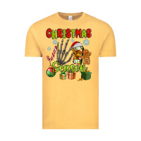 Vintage Mustard christmas season Vintage Tee - MaliasSmallBusiness