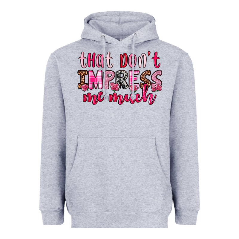 That Don T Impress Me Much Heavyweight Hoodie by OliviaCreatesArt | Teevron