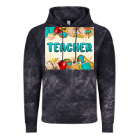 Cloud Black teacher Vintage Hoodie - MaliasSmallBusiness