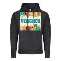 Vintage Black teacher Vintage Hoodie - MaliasSmallBusiness