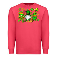 Cardinal St. Patrick's Day gnomes Premium Sweatshirt - OliviaCreatesArt