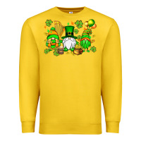 Lemon St. Patrick's Day gnomes Premium Sweatshirt - OliviaCreatesArt