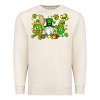 Sandshell St. Patrick's Day gnomes Premium Sweatshirt - OliviaCreatesArt