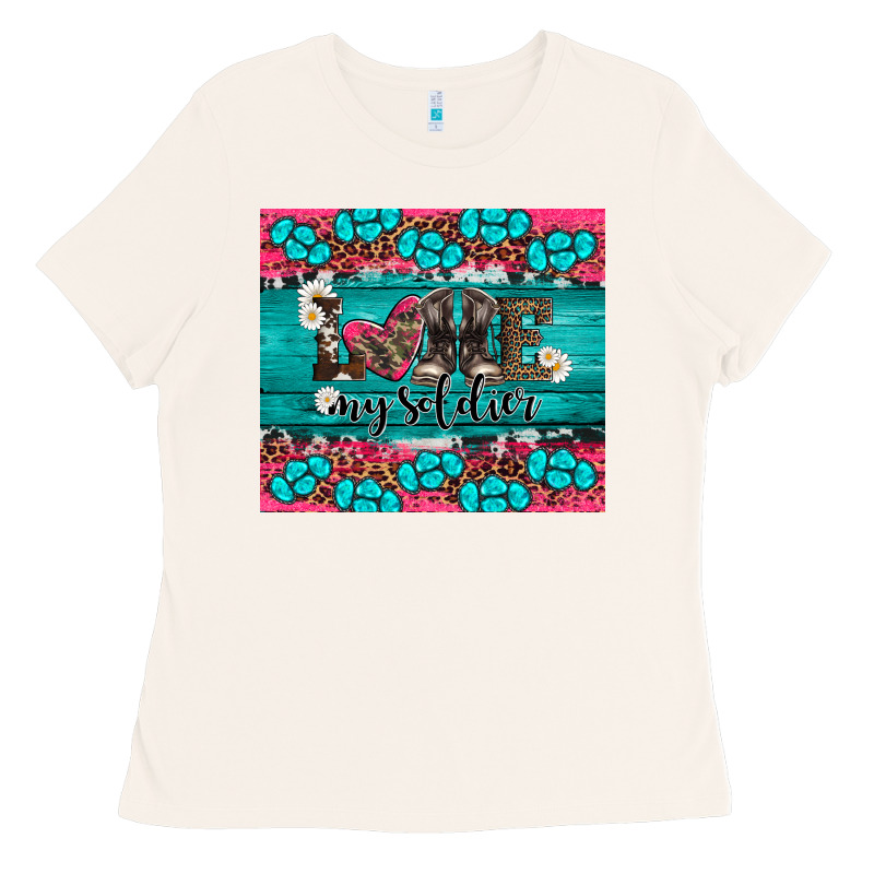 Armed Forces Day Love My Soldier Ladies Tee by Artiststas | Teevron