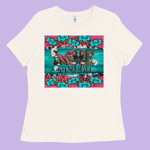 Armed Forces Day Love My Soldier Ladies Tee Designed By Artiststas