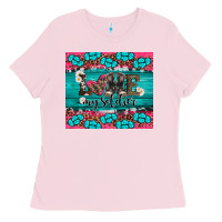 Bubblegum Pink armed forces day love my soldier Ladies Tee - Artiststas