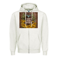Oatmeal Heather i don't speak dipshit Zipper Hoodie - TumblerDesignByShophia