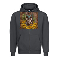 Smoke i don't speak dipshit Zipper Hoodie - TumblerDesignByShophia