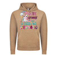 Vintage Coffee cute smart and a little bit dramatic with unicorn Vintage Hoodie - NancyCooperArtShop