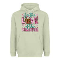 Matcha for the love of the valentine Heavyweight Hoodie - OliviaCreatesArt