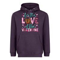Plum for the love of the valentine Heavyweight Hoodie - OliviaCreatesArt