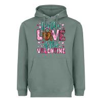 Sage for the love of the valentine Heavyweight Hoodie - OliviaCreatesArt