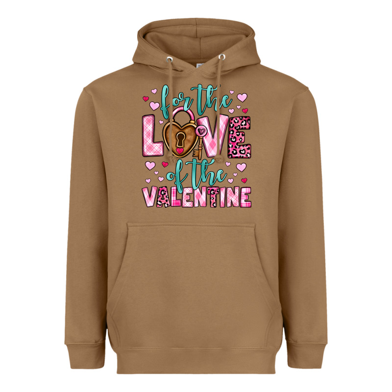 For The Love Of The Valentine Heavyweight Hoodie by OliviaCreatesArt | Teevron