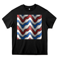 Black 4th july stripes seamless pattern Heavy Core Tee - BundleAndBundleShop
