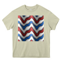 Mossy 4th july stripes seamless pattern Heavy Core Tee - BundleAndBundleShop