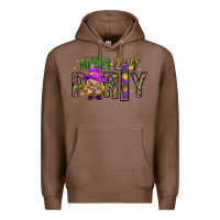 Chestnut Mardi Gras party Premium Hoodie - HowdyJamesFarm