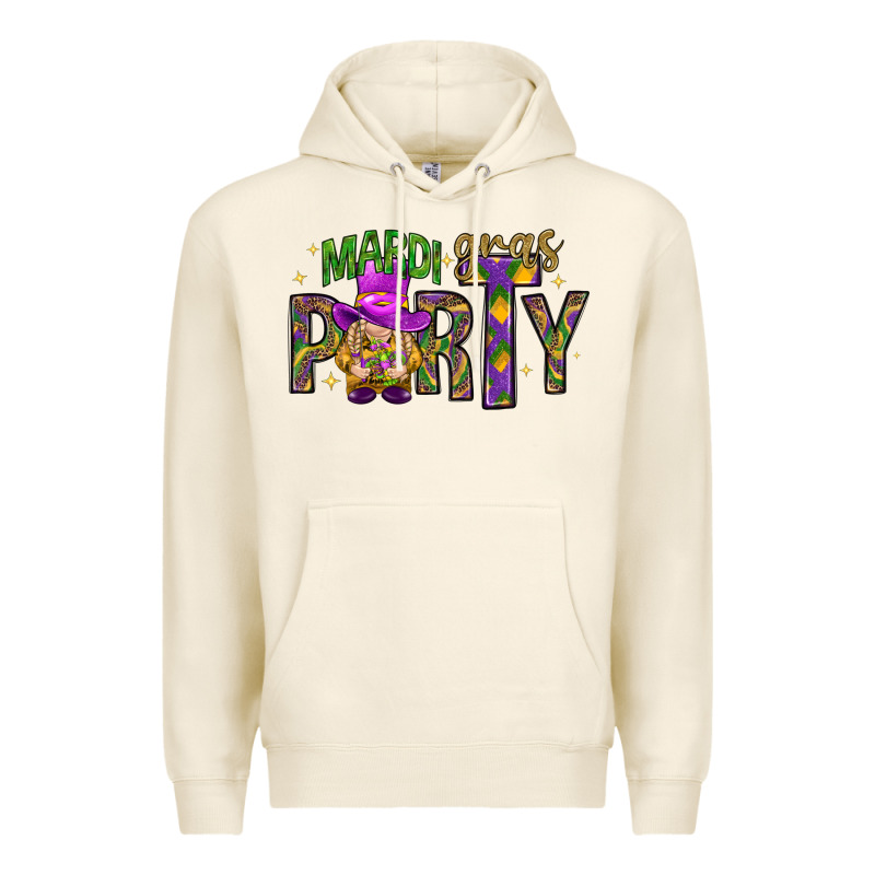 Mardi Gras Party Premium Hoodie by HowdyJamesFarm | Teevron