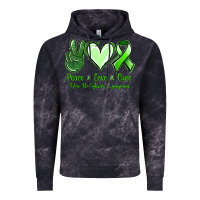 Cloud Black Peace Love Cure Non Hodgkins Lympoma Vintage Hoodie - Jasminsmagicworld
