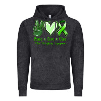 Vintage Black Peace Love Cure Non Hodgkins Lympoma Vintage Hoodie - Jasminsmagicworld