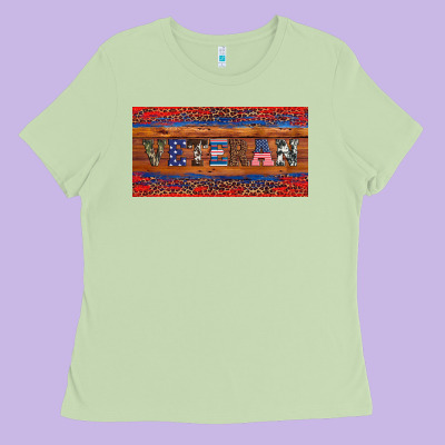 Armed Forces Day Veteran Ladies Tee Designed By Artiststas