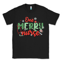 Black one merry nurse Classic Tee - MaliasSmallBusiness