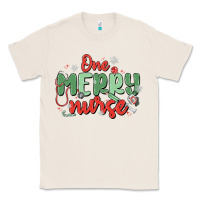 Natural one merry nurse Classic Tee - MaliasSmallBusiness