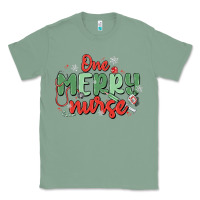 Sage one merry nurse Classic Tee - MaliasSmallBusiness