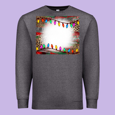 Christmas Bleach Effect Tumler Premium Sweatshirt Designed By Cowcowdesign