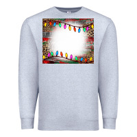 Heather Grey christmas bleach effect tumler Premium Sweatshirt - CowCowDesign