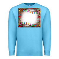 Ocean Blue christmas bleach effect tumler Premium Sweatshirt - CowCowDesign