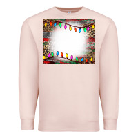Pale Pink christmas bleach effect tumler Premium Sweatshirt - CowCowDesign