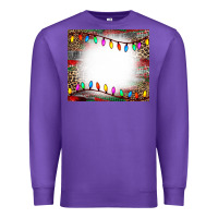 Purple christmas bleach effect tumler Premium Sweatshirt - CowCowDesign