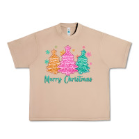 Burro merry christmas glitter trees Urban Heavy Tee - MaliasSmallBusiness