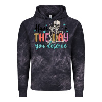 Cloud Black have the day you deserve Vintage Hoodie - MaliasSmallBusiness