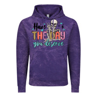 Cloud Purple have the day you deserve Vintage Hoodie - MaliasSmallBusiness
