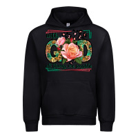 Black With god all things are possible leopard frame Urban Hoodie - LillyAllenDesigns