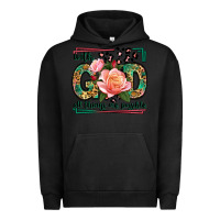 Pigment Black With god all things are possible leopard frame Urban Hoodie - LillyAllenDesigns
