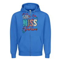 True Royal Little miss America 4th of july Zipper Hoodie - HowdyJamesFarm