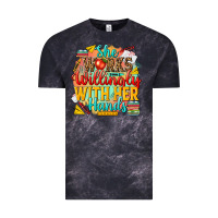 Cloud Black she works willingly with her hands teacher Vintage Tee - NancyCooperArtShop