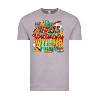 Vintage Zinc she works willingly with her hands teacher Vintage Tee - NancyCooperArtShop