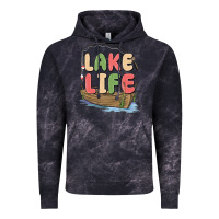 Cloud Black lake life Vintage Hoodie - MaliasSmallBusiness