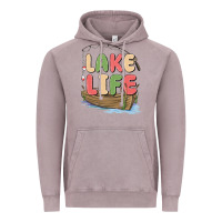 Vintage Zinc lake life Vintage Hoodie - MaliasSmallBusiness