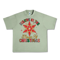 Oil Green believe in the magic of christmas Urban Heavy Tee - MaliasSmallBusiness