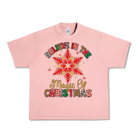 Salmon believe in the magic of christmas Urban Heavy Tee - MaliasSmallBusiness